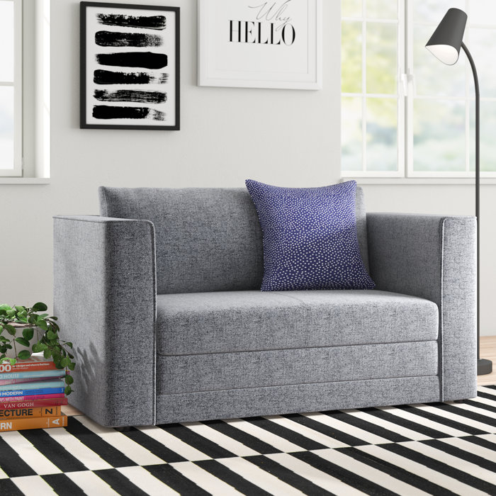 Zipcode Design Alley Rock 2 Seater Fold Out Sofa Bed & Reviews